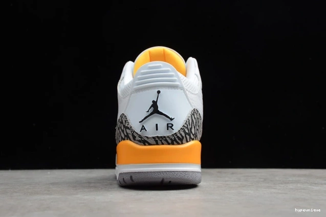 HYPE AIR (W) LASER JORDAN RETRO 3 CK9246-108 ORANGE 0713